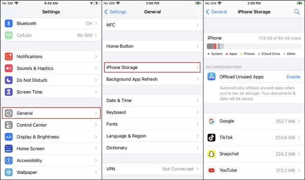釋放 iPhone 儲存空間
