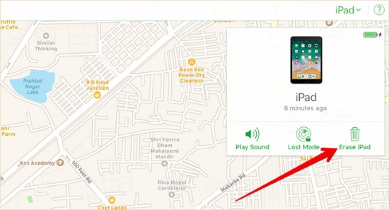 使用 icloud 重設 ipad 密碼