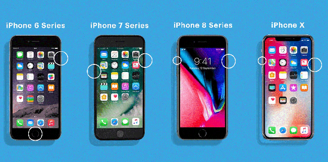 強制重啟 iPhone