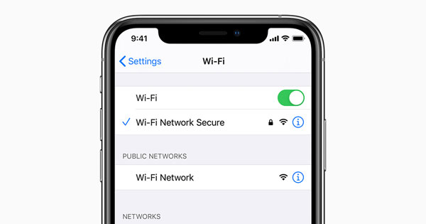 檢查 wifi 訊號