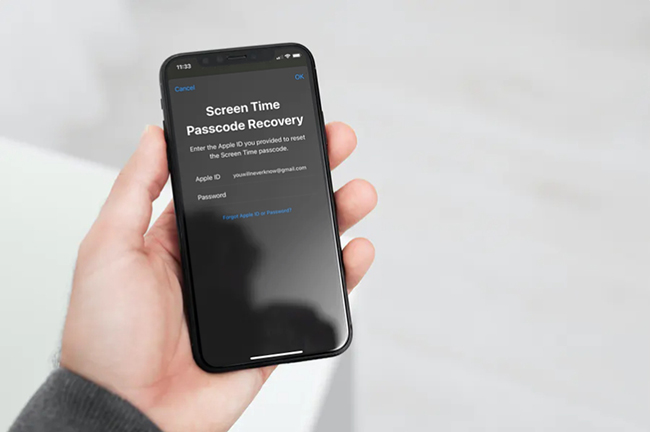 無需 Apple ID 即可重設螢幕使用時間密碼