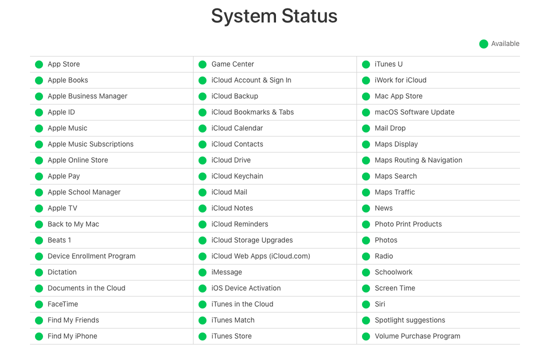 當你無法將卡片新增至 Apple Pay 時，請檢查 Apple 狀態