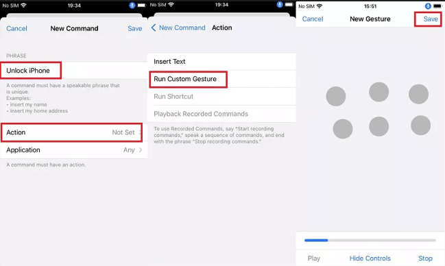 使用語音控制解鎖 iPhone