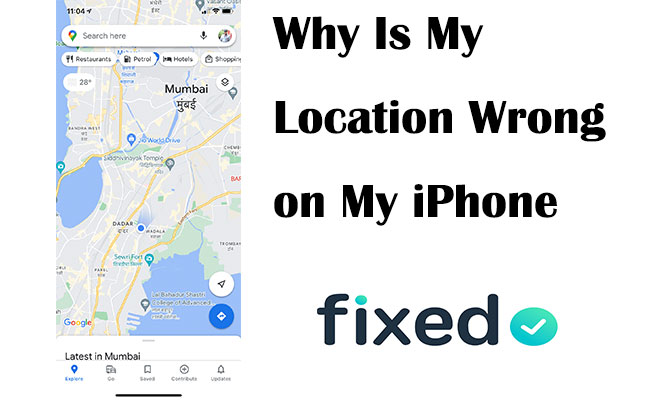 為什麼我的 iPhone 上的位置資訊是錯誤的