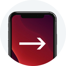 iPhone 螢幕右側不工作