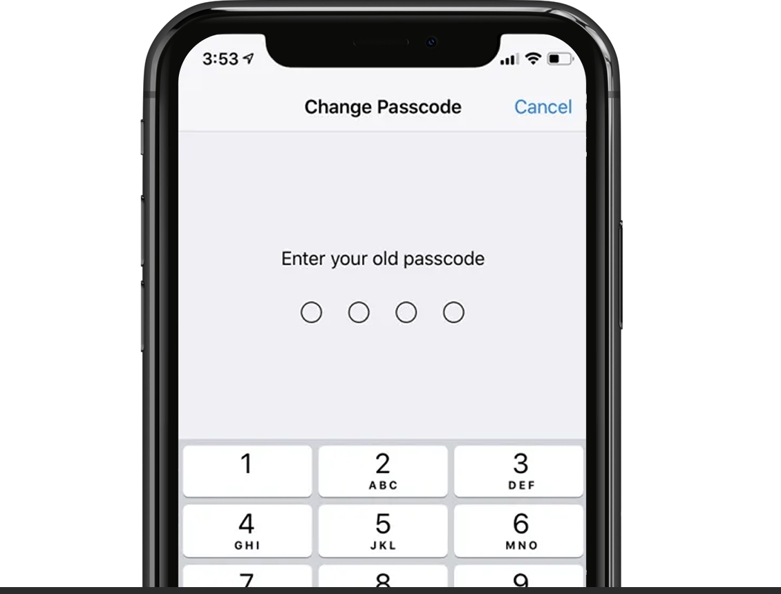 更改 iPhone 上的密碼
