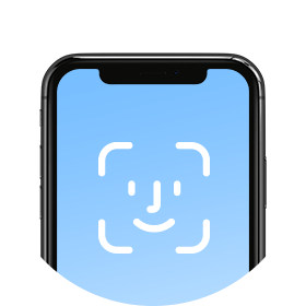 在 iPhone 上解鎖面容 ID